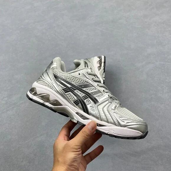 Asics Gel-Kayano 14 Silver-Gray Running Shoes